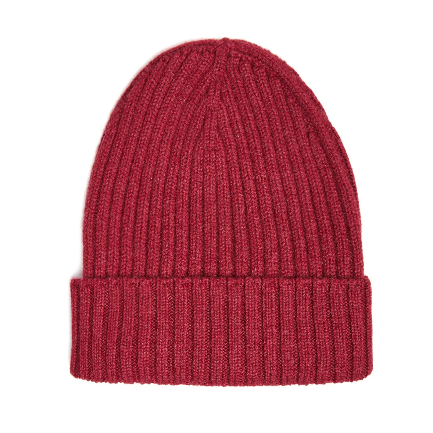 E.Marinella BERRETTO A COSTE BORDEAUX In cashmere