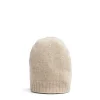 E.Marinella BERRETTO BICOLORE BIANCO E BEIGE In cashmere Best