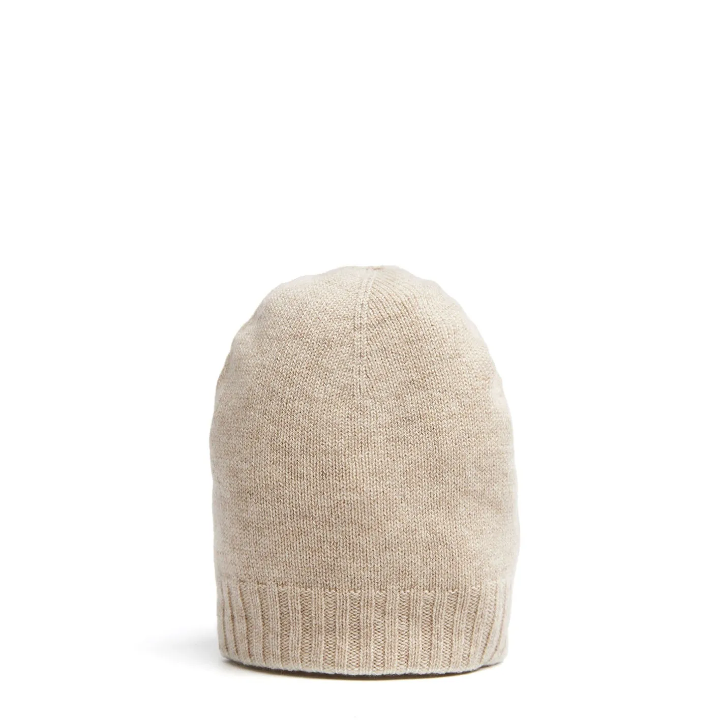 E.Marinella BERRETTO BICOLORE BIANCO E BEIGE In cashmere Best