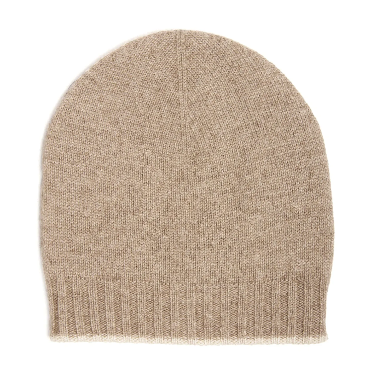 E.Marinella BERRETTO BICOLORE BIANCO E CAMMELLO In cashmere Clearance