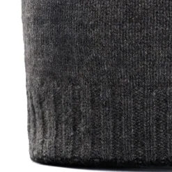 E.Marinella BERRETTO BICOLORE GRIGIO E NERO In cashmere Online