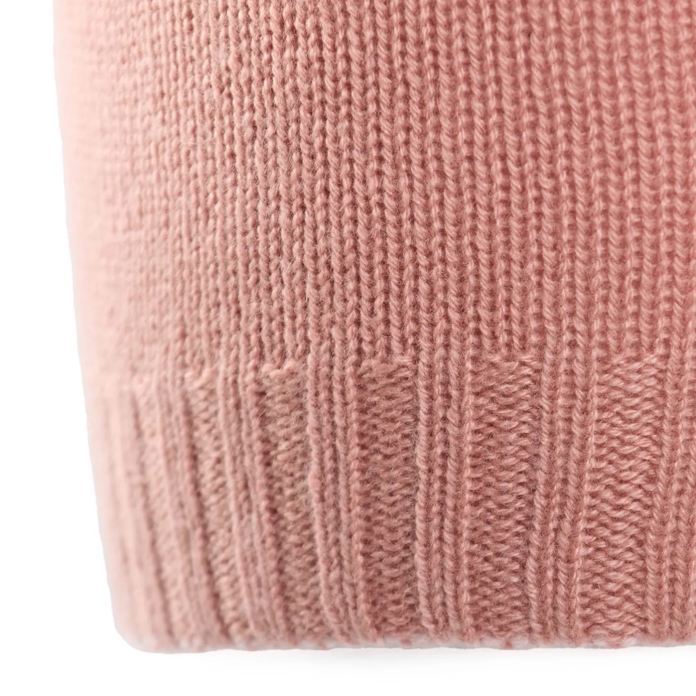 E.Marinella BERRETTO BICOLORE ROSA In cashmere
