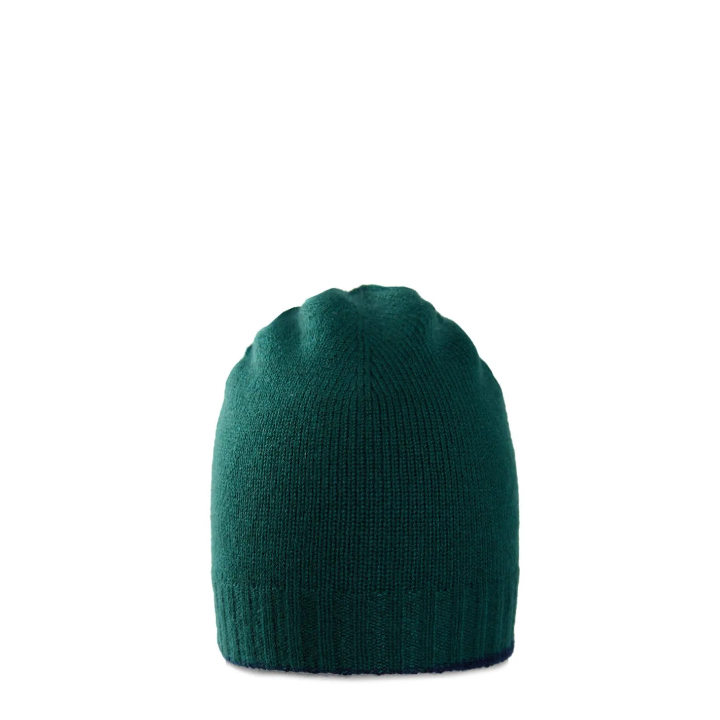 E.Marinella BERRETTO BICOLORE VERDE SCURO E BLU In cashmere Sale