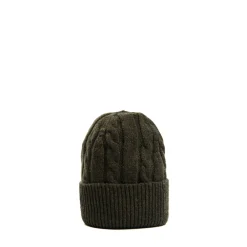 E.Marinella BERRETTO VERDE SCURO A trecce in cashmere Best