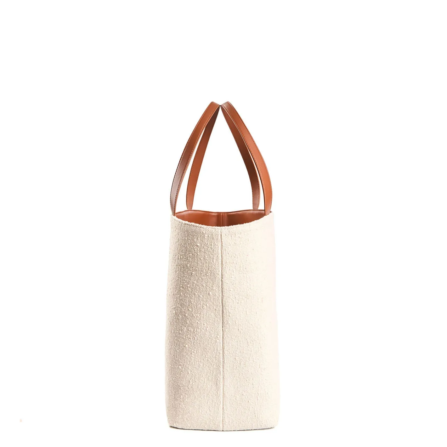 E.Marinella BORSA BEACH In canvas e pelle liscia Best
