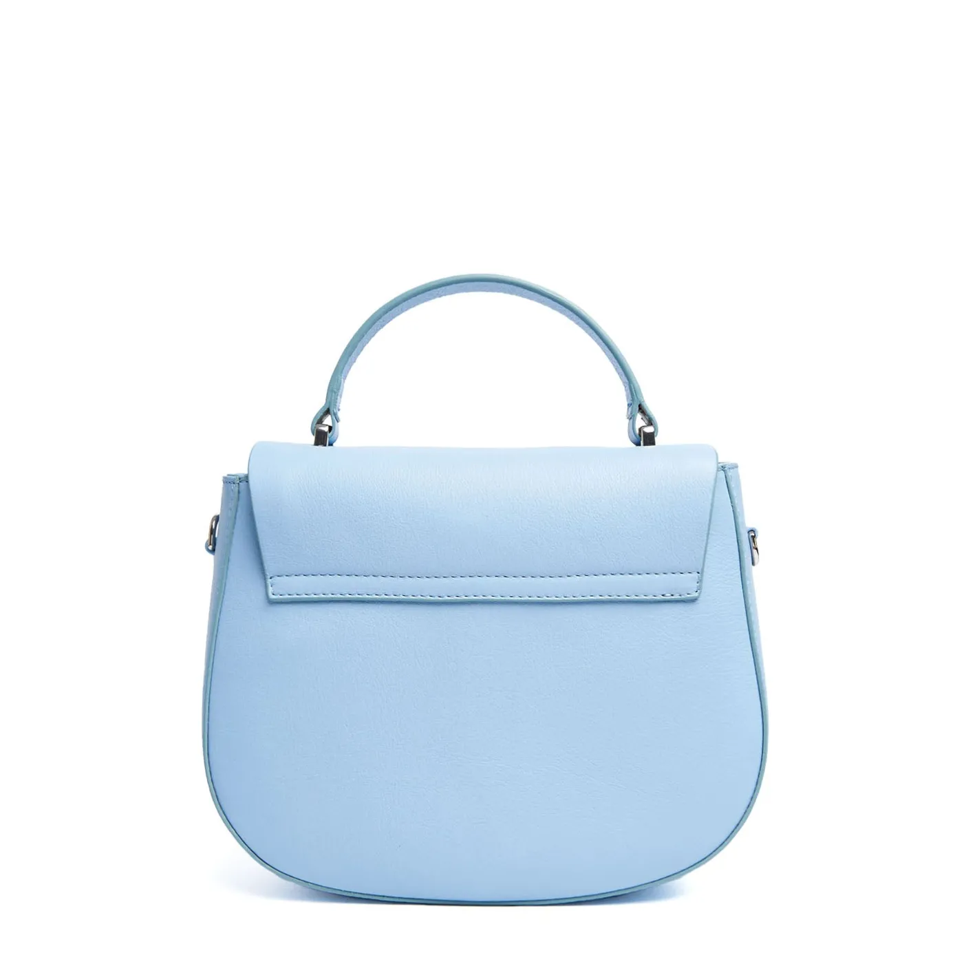 E.Marinella BORSA CLEO AZZURRA In pelle liscia Online