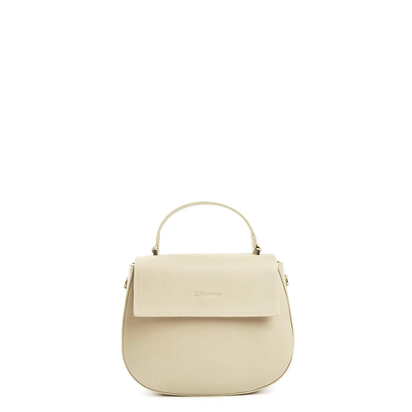 E.Marinella BORSA CLEO BEIGE In pelle liscia Hot