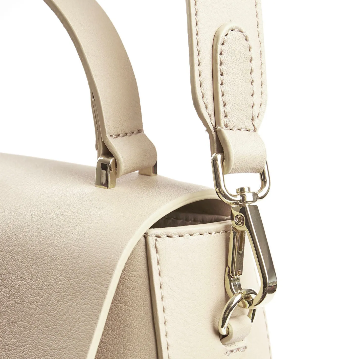 E.Marinella BORSA CLEO BEIGE In pelle liscia Hot