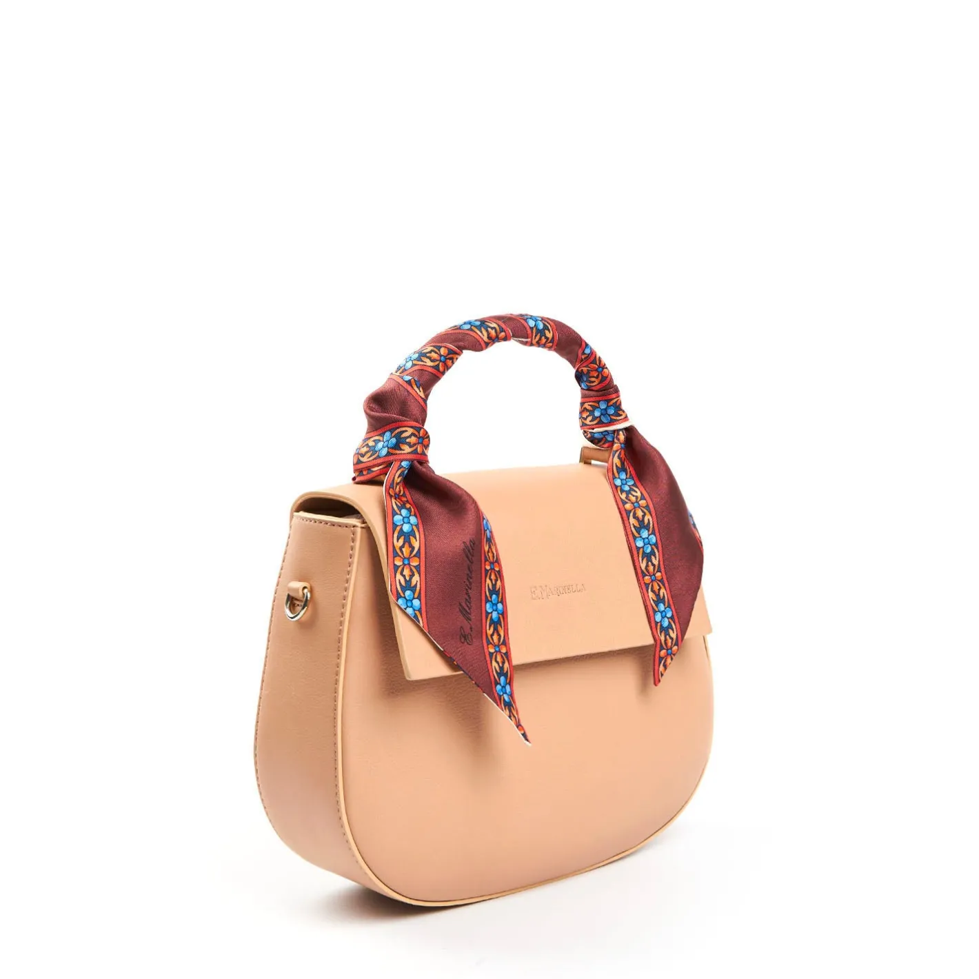 E.Marinella BORSA CLEO CAMMELLO In pelle liscia Best