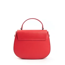 E.Marinella BORSA CLEO ROSSA In pelle liscia