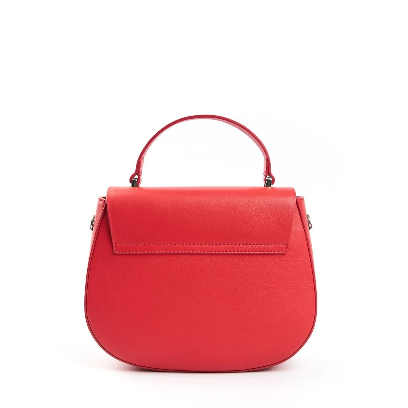 E.Marinella BORSA CLEO ROSSA In pelle liscia