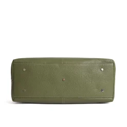 E.Marinella BORSA DA VIAGGIO VERDE OLIVA In pelle martellata Sale