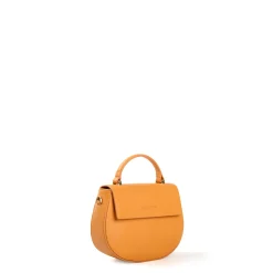 E.Marinella BORSA MINI CLEO ARANCIONE In pelle liscia Hot