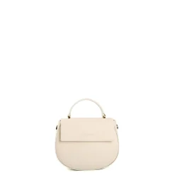 E.Marinella BORSA MINI CLEO BEIGE In pelle liscia