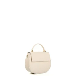 E.Marinella BORSA MINI CLEO BEIGE In pelle liscia
