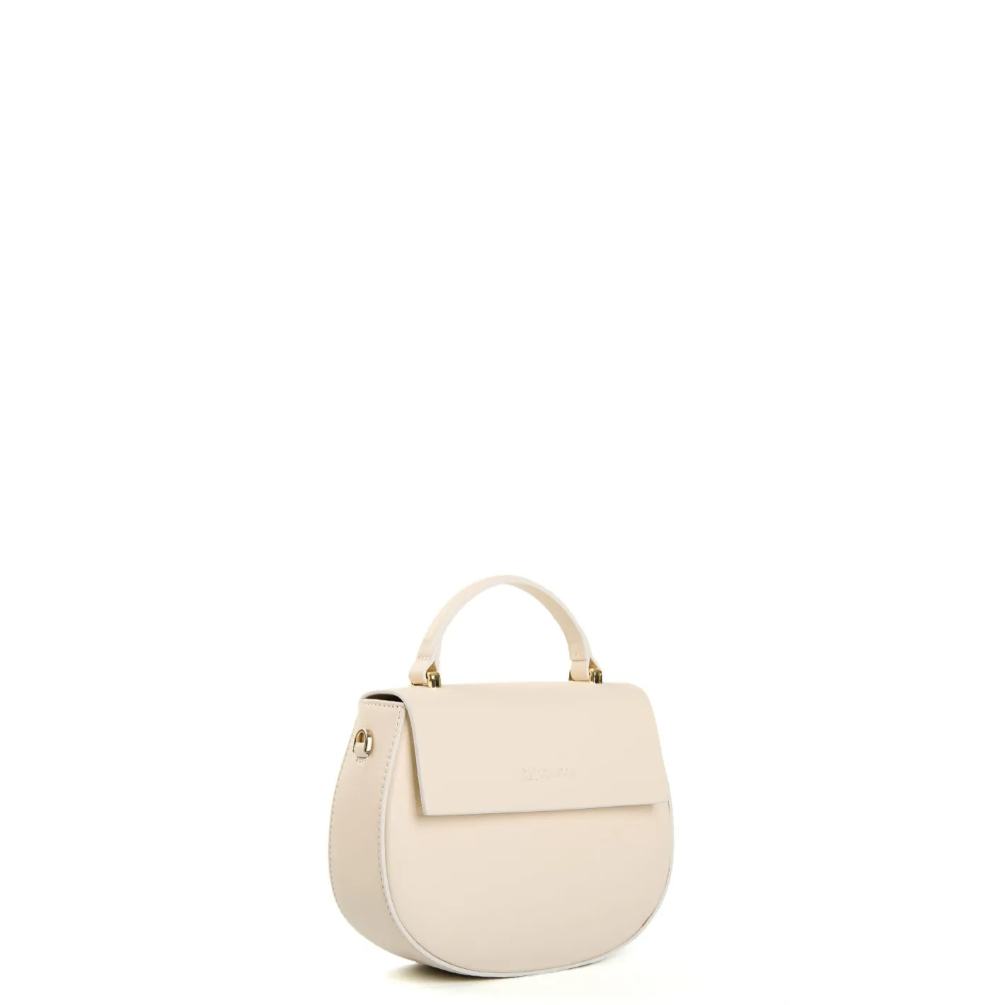 E.Marinella BORSA MINI CLEO BEIGE In pelle liscia