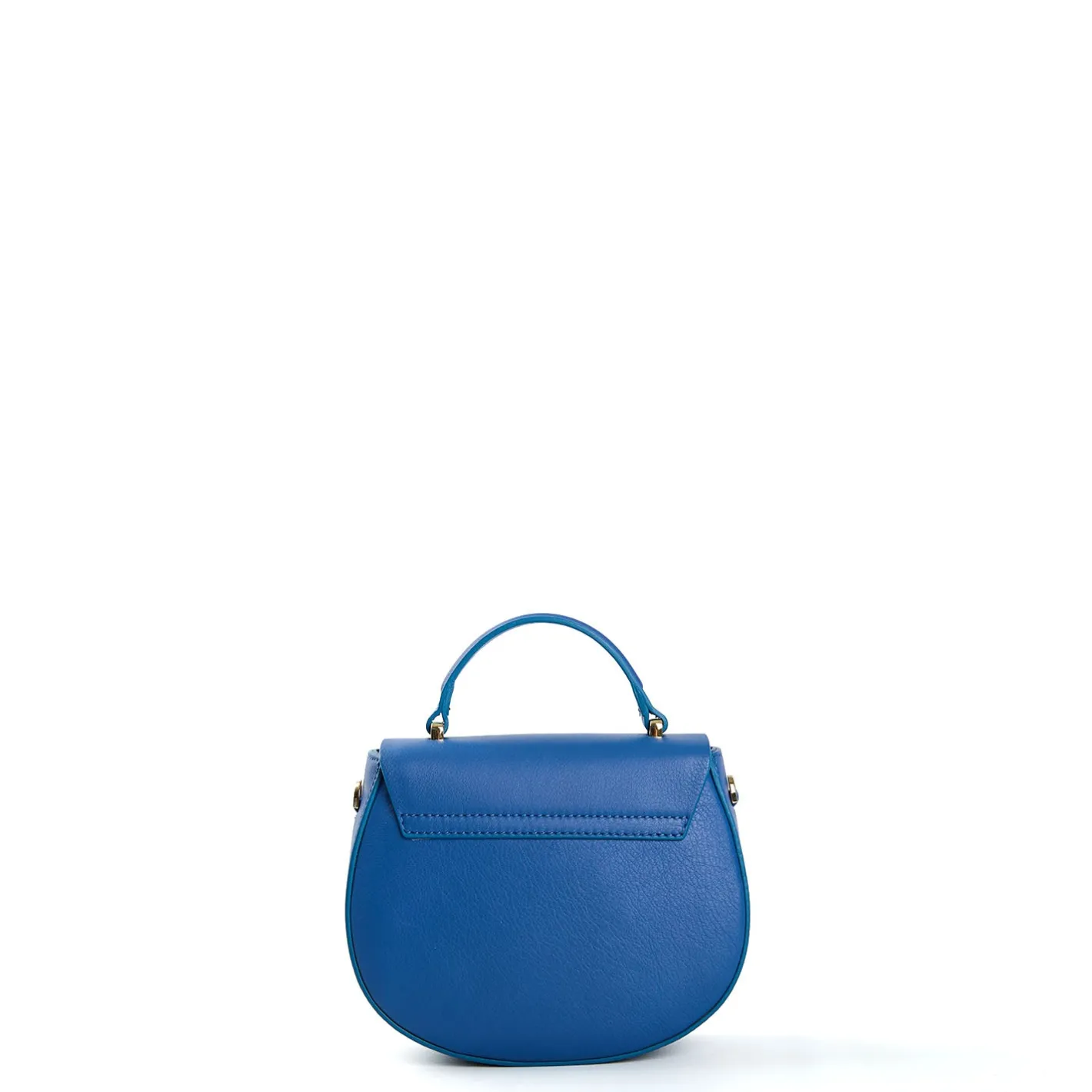 E.Marinella BORSA MINI CLEO BLUETTE In pelle liscia Discount