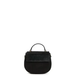 E.Marinella BORSA MINI CLEO NERA In camoscio e cavallino Outlet