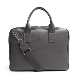 E.Marinella BORSA PORTA PC GRIGIA In pelle martellata Hot