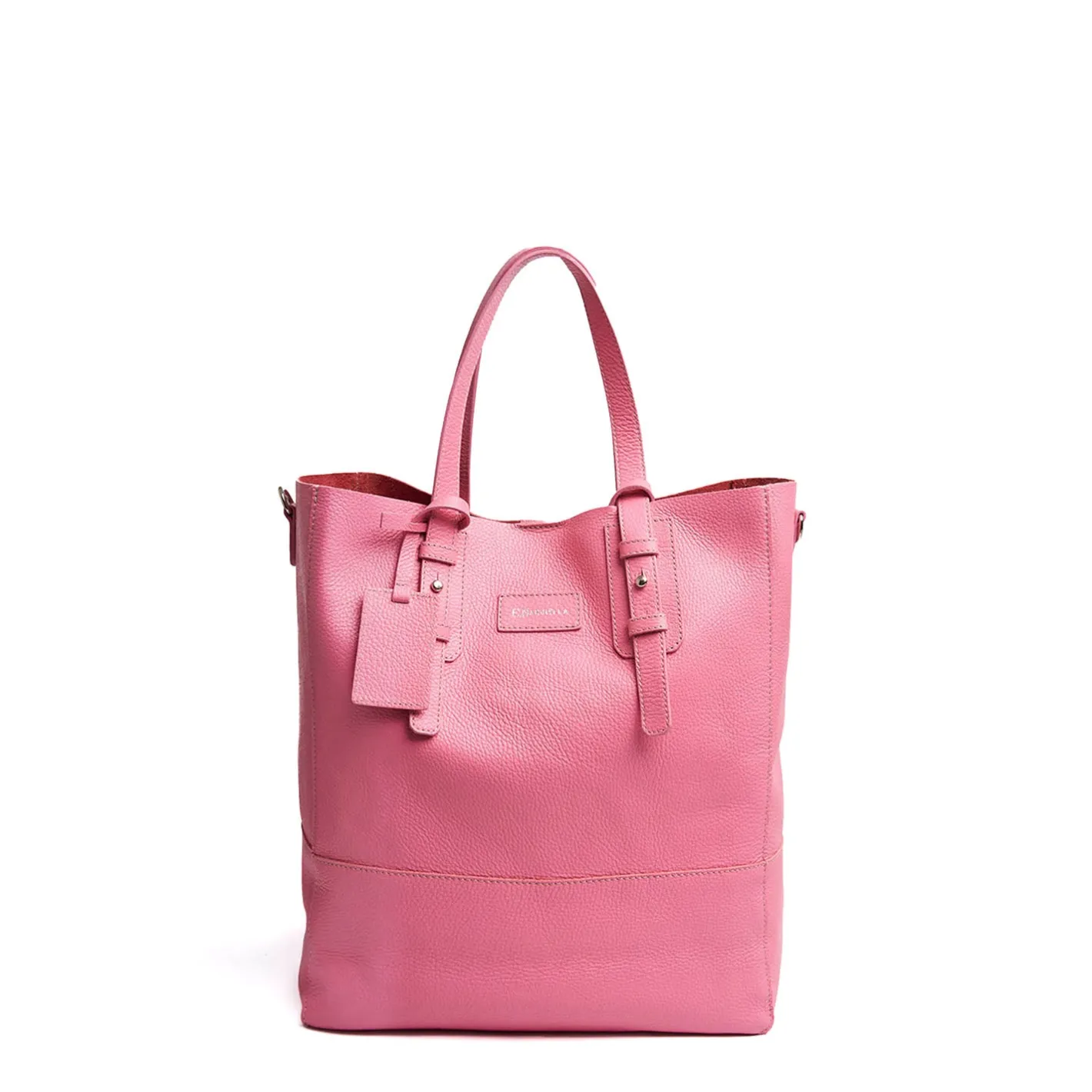 E.Marinella BORSA ROSA In pelle sfoderata Online