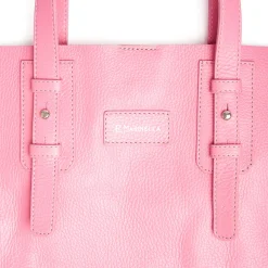 E.Marinella BORSA ROSA In pelle sfoderata Online