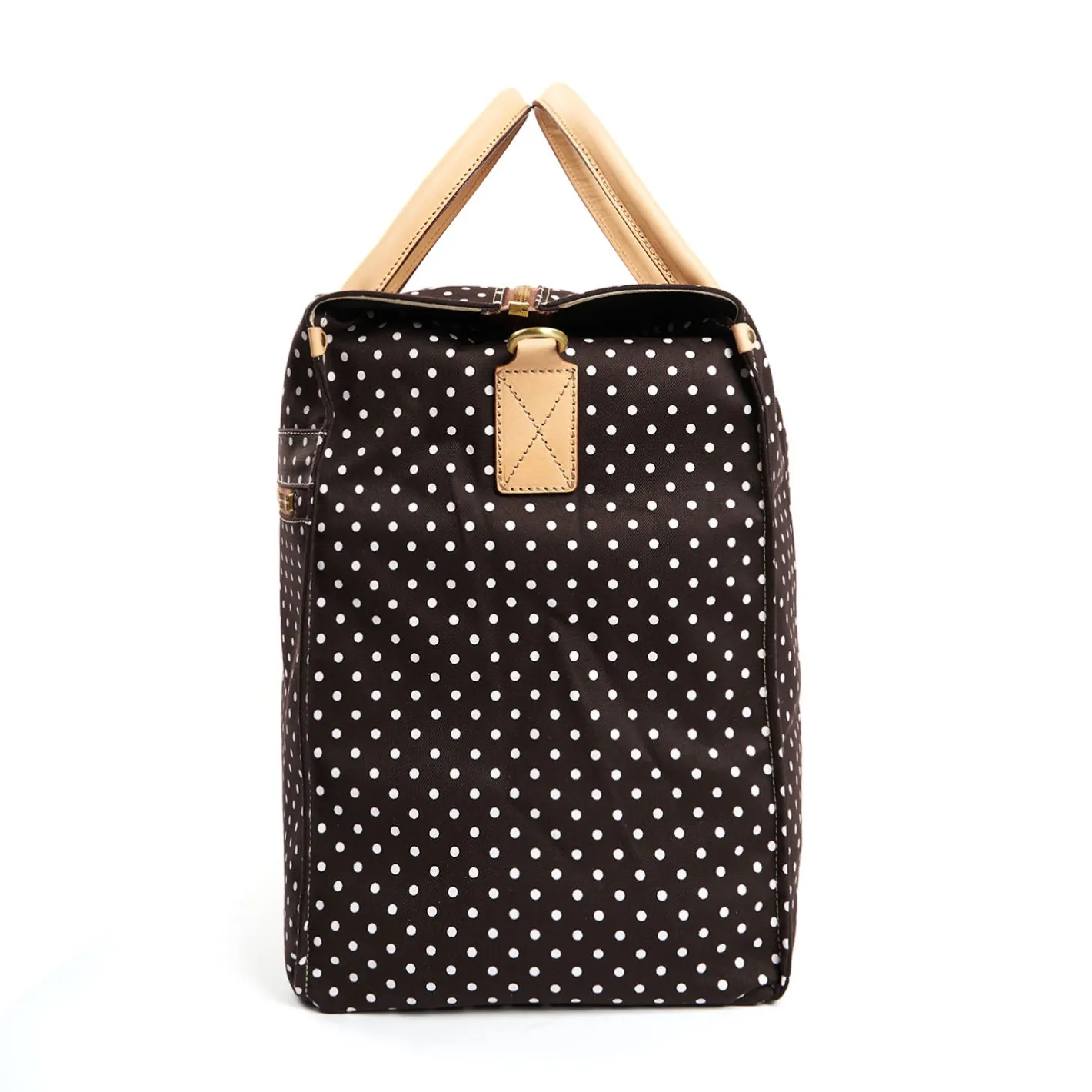 E.Marinella BORSA WEEKEND DESTRUTTURATA MARRONE SCURO Pois Online