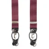 E.Marinella BRETELLE EM BORDEAUX Con micro pois bianchi Best
