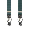 E.Marinella BRETELLE EM VERDE SCURO Micro pois bianco Online