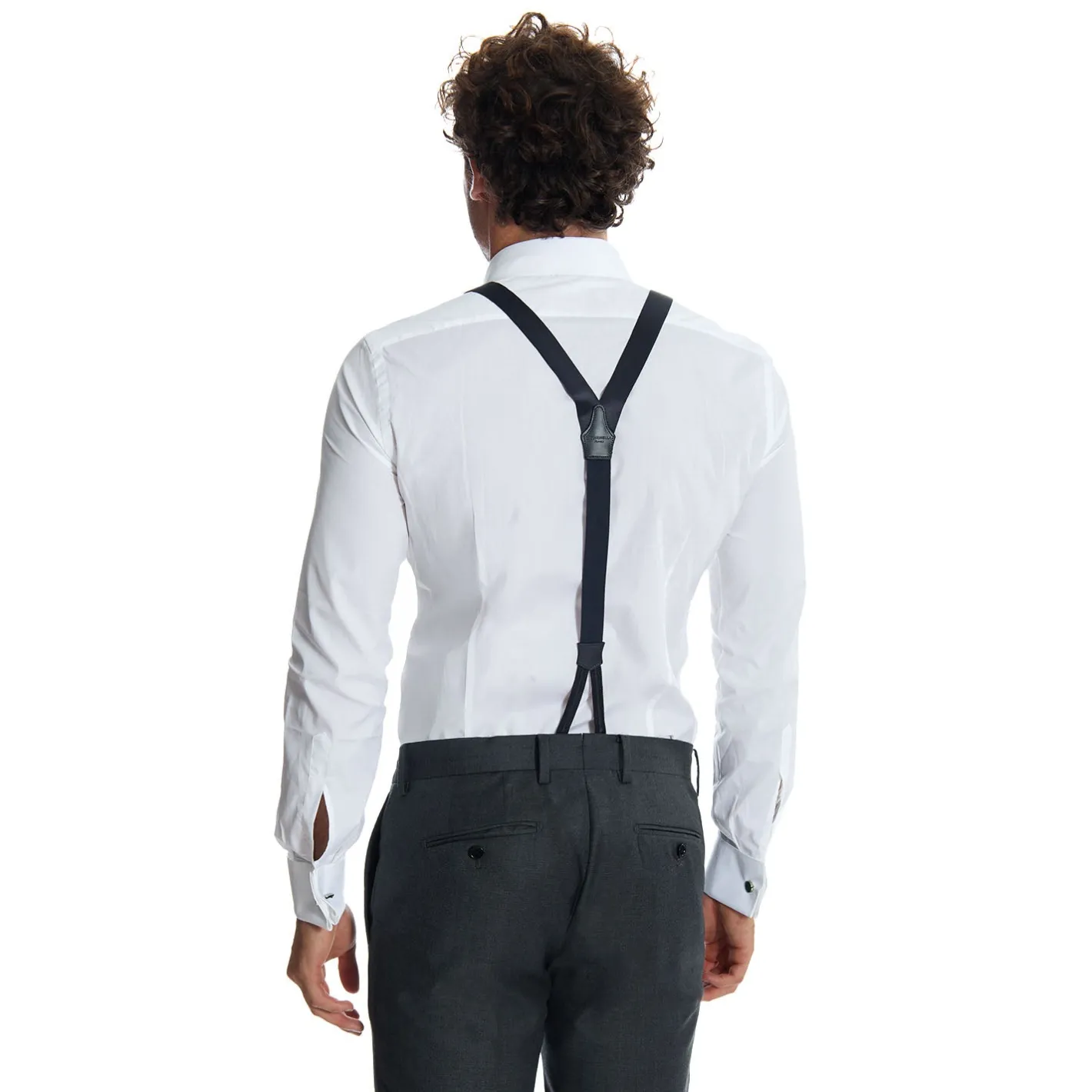 E.Marinella CAMICIA CERIMONIA POLSO GEMELLI SLIM In cotone super popeline Best