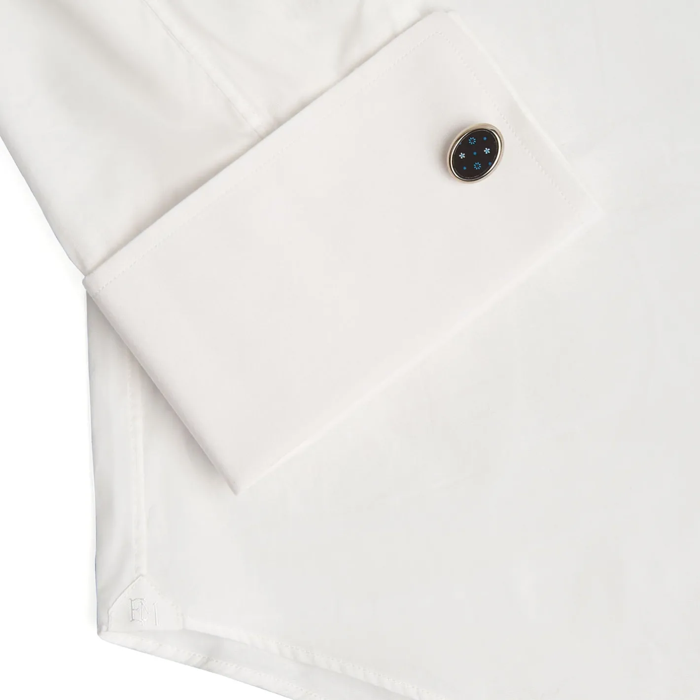E.Marinella CAMICIA CERIMONIA POLSO GEMELLI SLIM In cotone super popeline Best