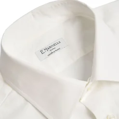 E.Marinella CAMICIA CERIMONIA SLIM In cotone super popeline Online