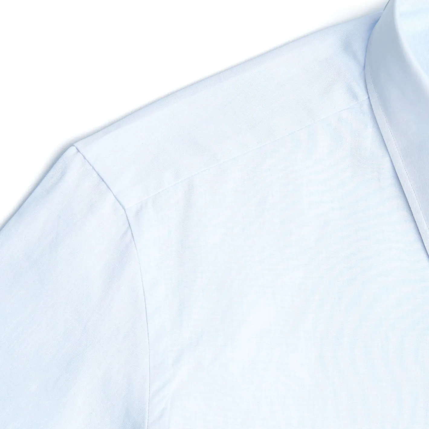 E.Marinella CAMICIA CLASSICA AZZURRA SLIM In cotone popeline Hot
