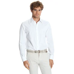 E.Marinella CAMICIA CLASSICA BIANCA REGULAR In cotone popeline Online
