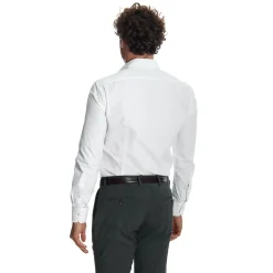 E.Marinella CAMICIA CLASSICA BIANCA SLIM In cotone popeline Outlet