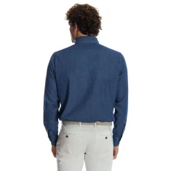 E.Marinella CAMICIA DI JEANS Blu Outlet