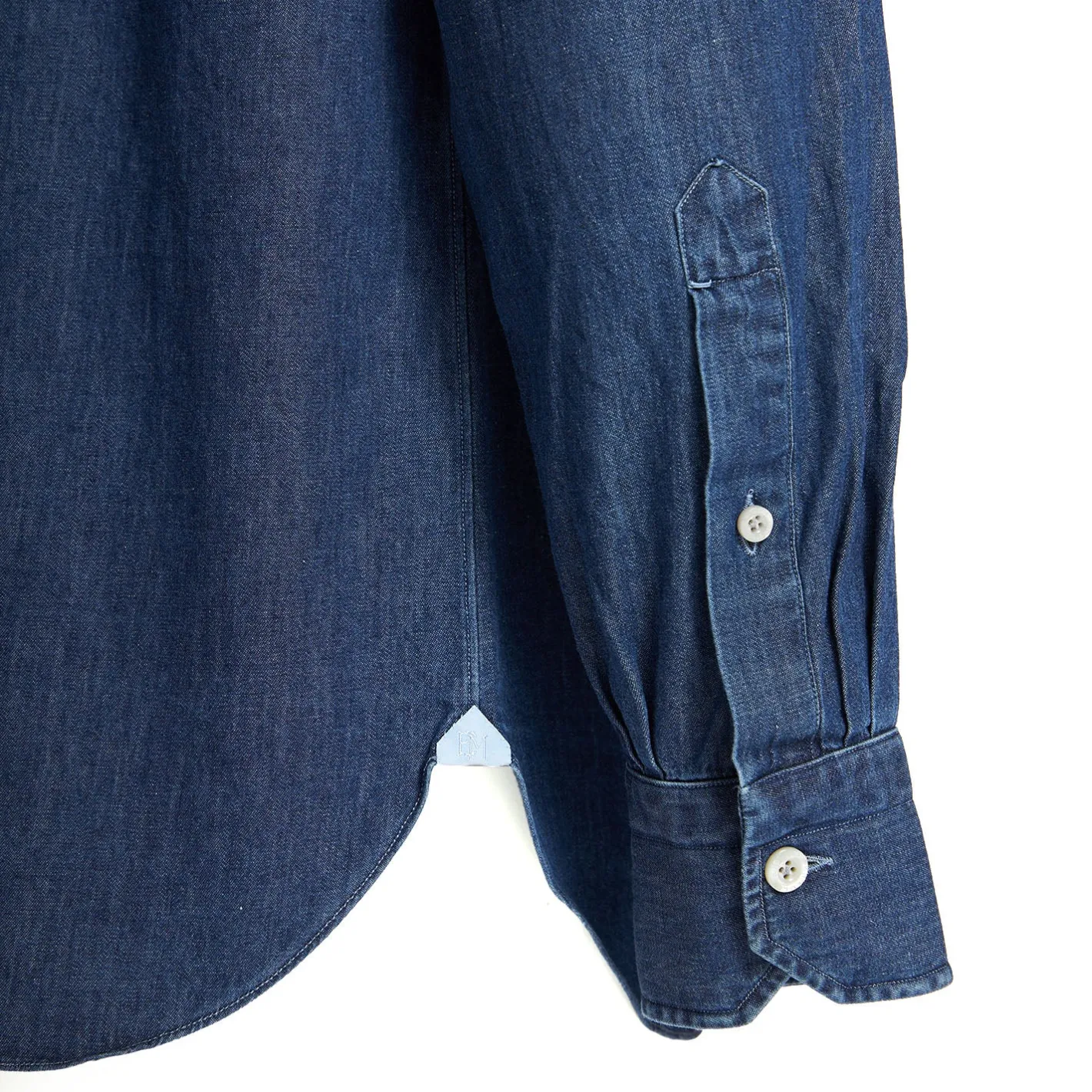 E.Marinella CAMICIA DI JEANS Blu Outlet
