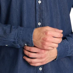 E.Marinella CAMICIA DI JEANS Blu Outlet