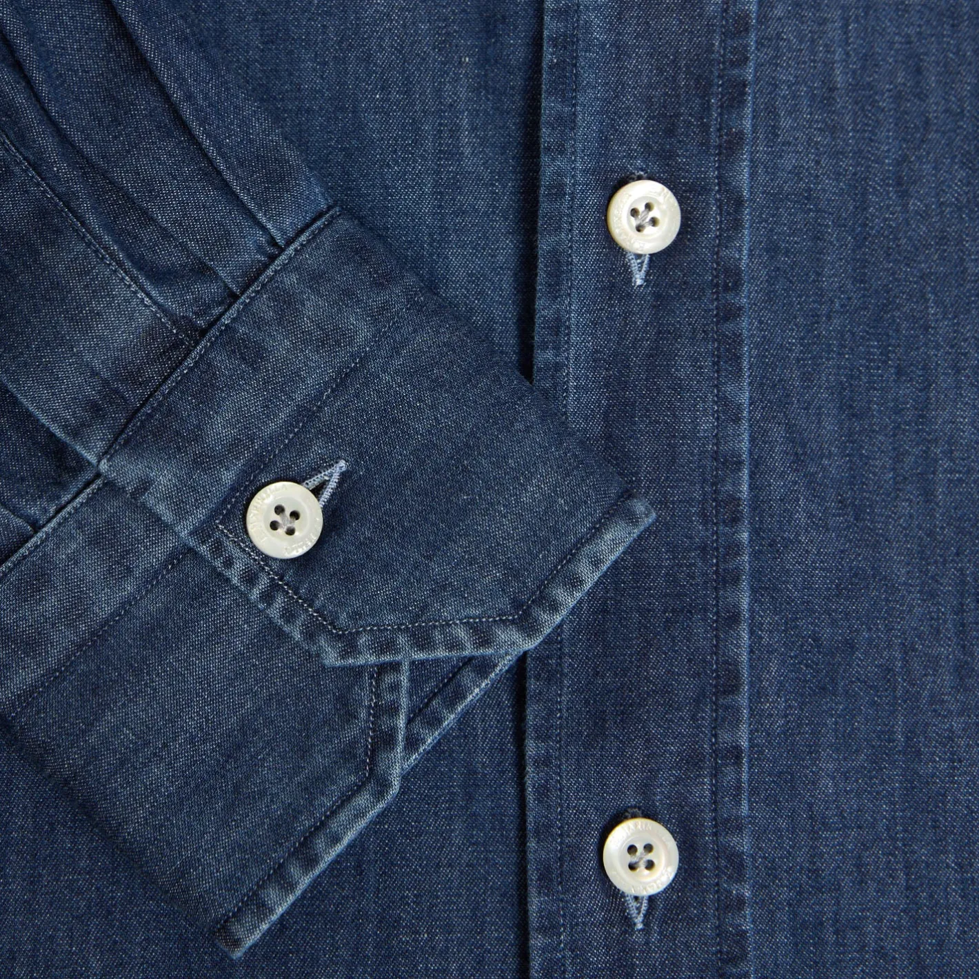 E.Marinella CAMICIA DI JEANS Blu Outlet