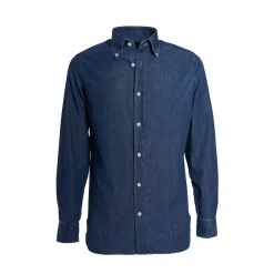 E.Marinella CAMICIA DI JEANS Blu Outlet