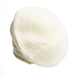 E.Marinella CAPPELLO BASCO A RIGHE BIANCO In cashmere Discount