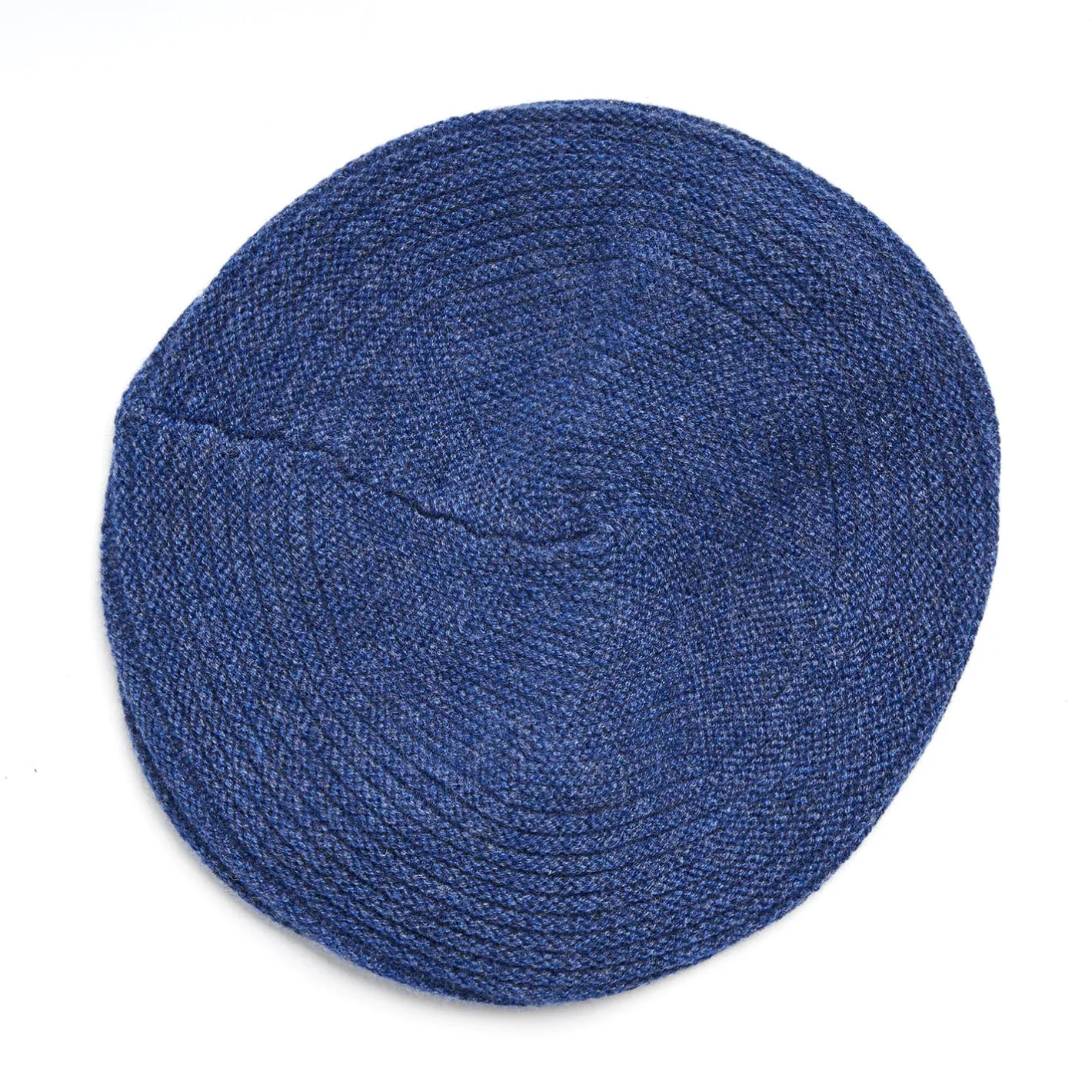 E.Marinella CAPPELLO BASCO A RIGHE BLU In cashmere Outlet