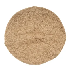 E.Marinella CAPPELLO BASCO A TRECCE CAMMELLO In cashmere Sale