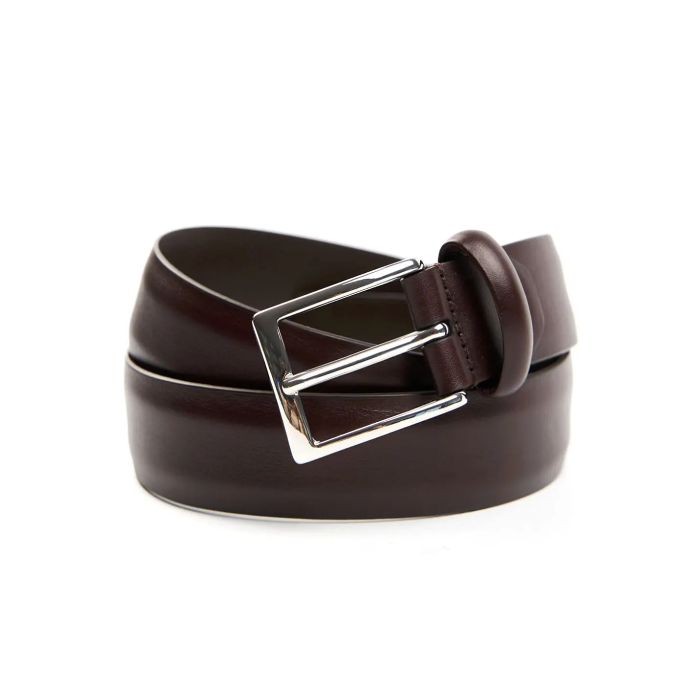E.Marinella CINTURA CLASSICA COLOR TESTA MORO In pelle 30 mm Online