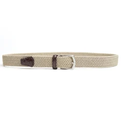 E.Marinella CINTURA ELASTICA BEIGE Con finiture in coccodrillo Online