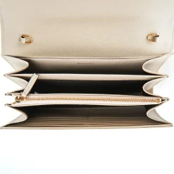 E.Marinella CLUTCH BAG BEIGE In pelle bottolata