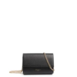 E.Marinella CLUTCH BAG NERA In pelle bottolata