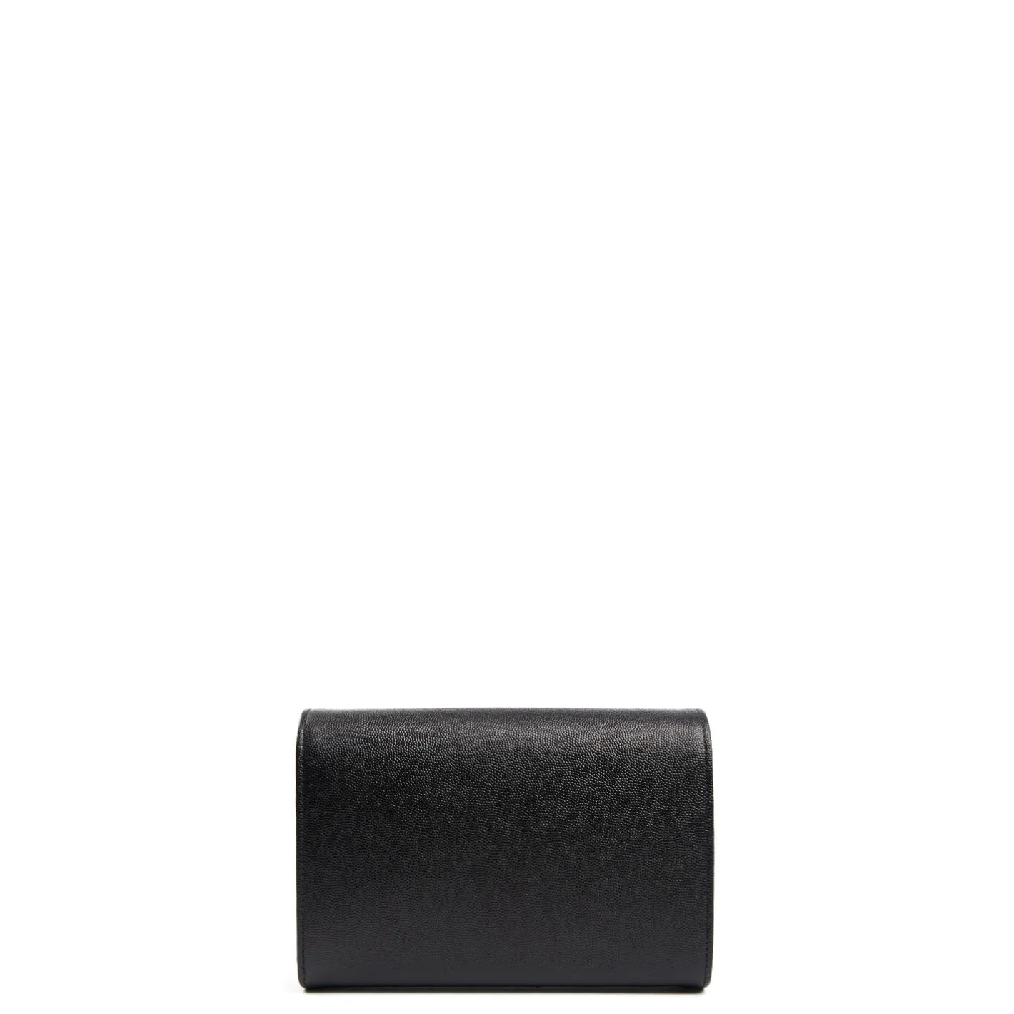 E.Marinella CLUTCH BAG NERA In pelle bottolata