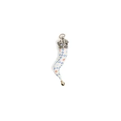 E.Marinella CORNETTO BIANCO In seta e argento Online