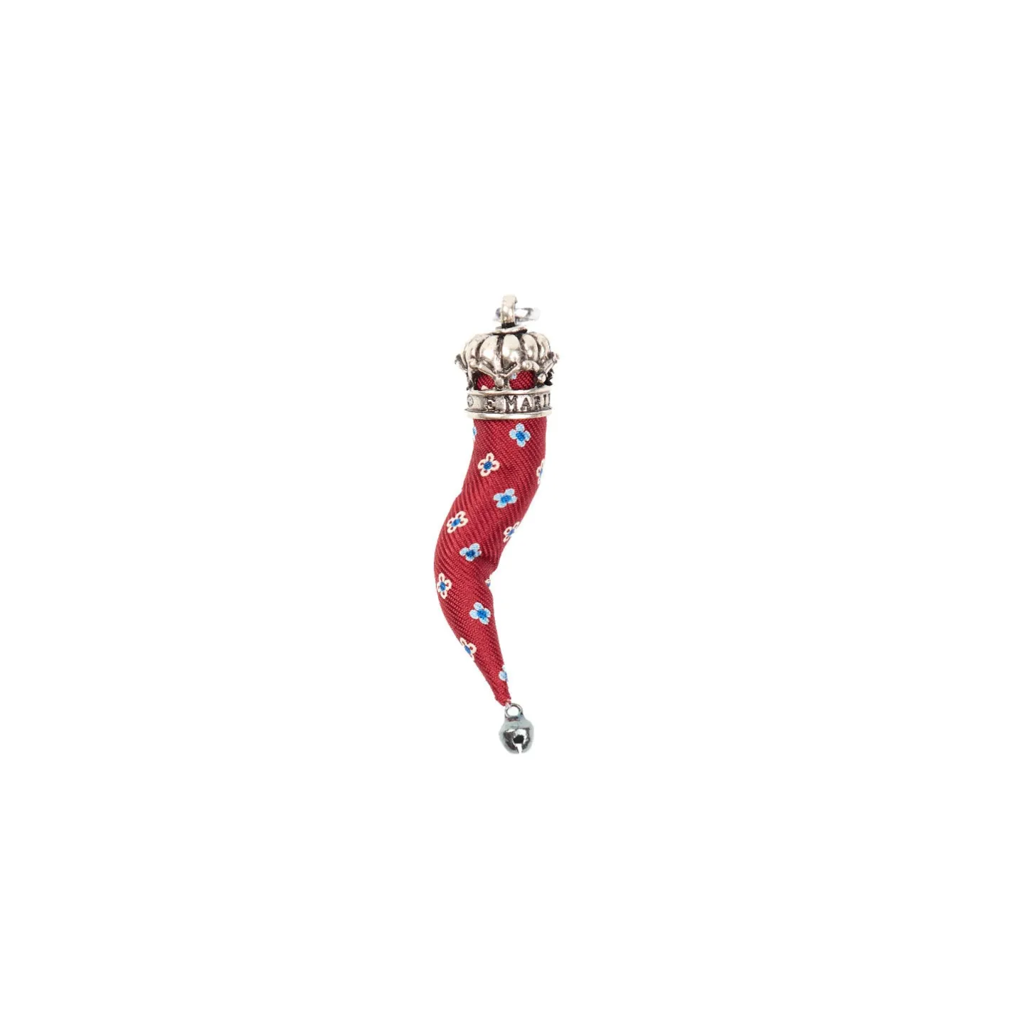 E.Marinella CORNETTO BORDEAUX In seta e argento Online