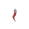 E.Marinella CORNETTO BORDEAUX In seta e argento Discount